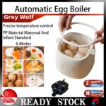 【SG STOCK】Electric Egg Boiler Automatic Egg cooker Breakfast Steamer Intelligent Egg Boiler Egg Poacher Soft Boiled Egg