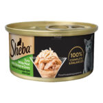 Sheba Cat Can Food - Tuna White Meat with Chicken in Gravy