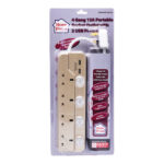 HomeProud Gold Extension Cord - 4 Way + USB (HP54USB)