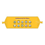 Woosh Antibacterial Pet Wipes - Baby Powder Scented - Image 2