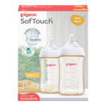 Pigeon Soft Touch Nursing PPSU Bottle - Twin Pack