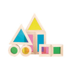 Tookytoy Montessori Rainbow Blocks Activity Sensory Toy
