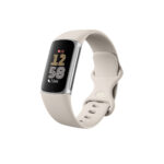 Fitbit Charge 6 Tracker - Porcelain / Silver Aluminium