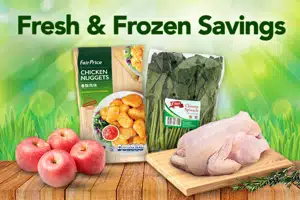 Fresh and frozen savings