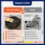 Kitchen Wet Wipes Anti Grease Oil Stain Remover - Hygienic, Quick-Dry Tissue Cloths 80pcs Pack*20 - Image 5