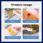 Kitchen Wet Wipes Anti Grease Oil Stain Remover - Hygienic, Quick-Dry Tissue Cloths 80pcs Pack*20 - Image 6